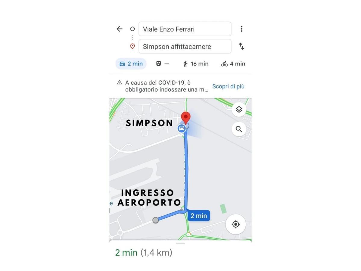 Simpson - Aeroporto Di Bari - Affittacamere Ngoại thất bức ảnh